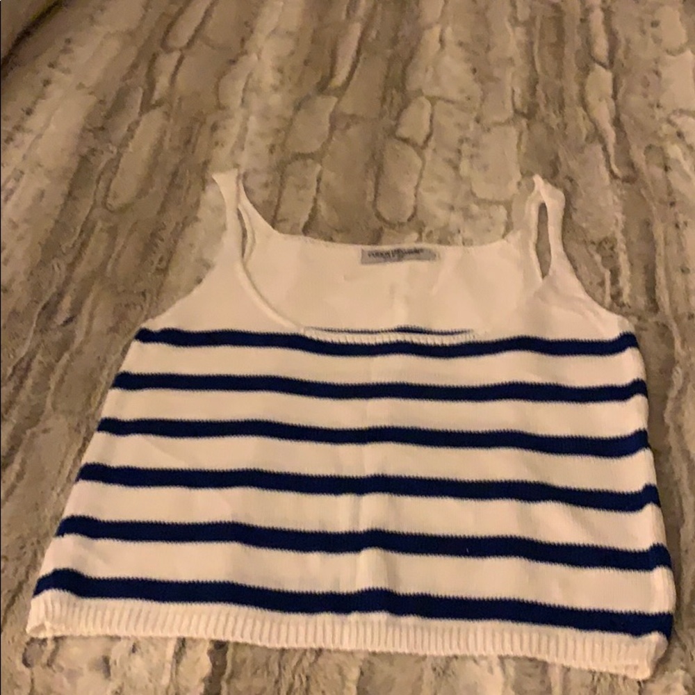 Sweater tank top